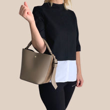Cargar imagen en el visor de la galería, Bolso STEFANIA Taupe