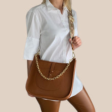 Cargar imagen en el visor de la galería, Bolso LOUISE Grande Cuoio