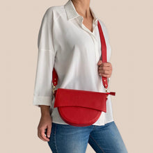 Cargar imagen en el visor de la galería, Bolso SIMONETTA pequeño Rosso