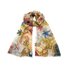 Cargar imagen en el visor de la galería, Foulard BARBARA Crema